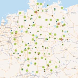 Agroforst-Landkarte
