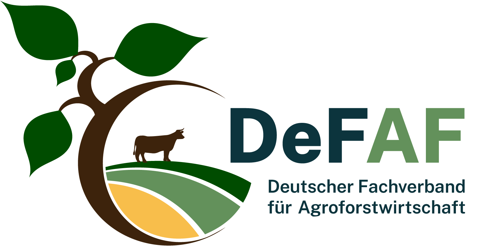 Logo DeFAF Deutscher Fachverband für Agroforstwirtschaft